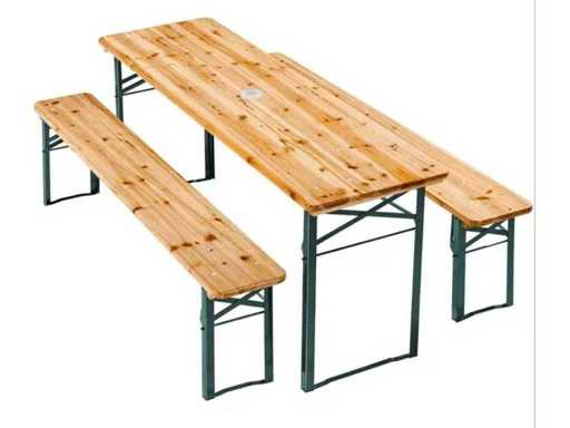 Tectake - Ensemble de table à bière