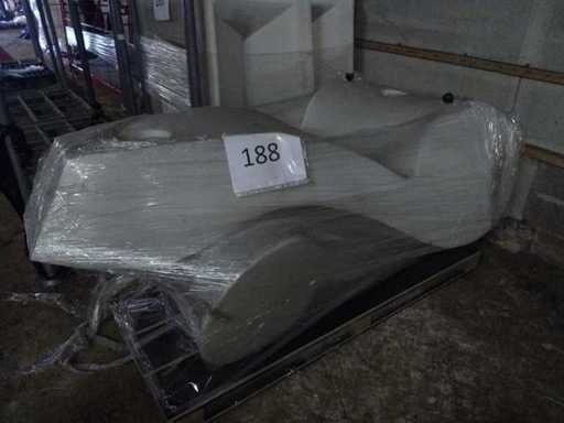 ALUNECARE - ROCOCO - Șezlonguri (2x)