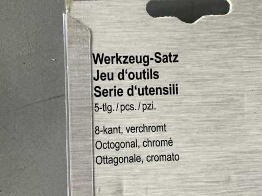 Technocraft 5-częściowy zestaw Punch (15x)