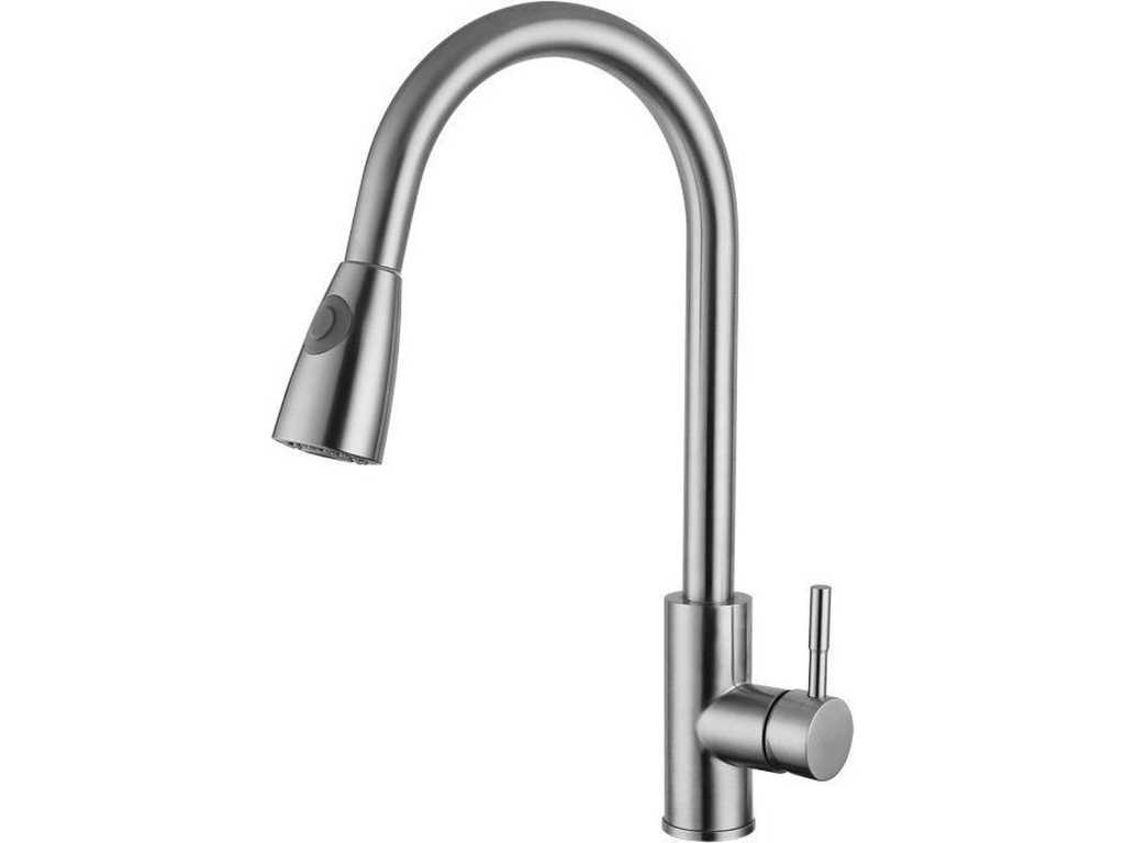 5 Kitchen faucet 8661 stainless steel NEW