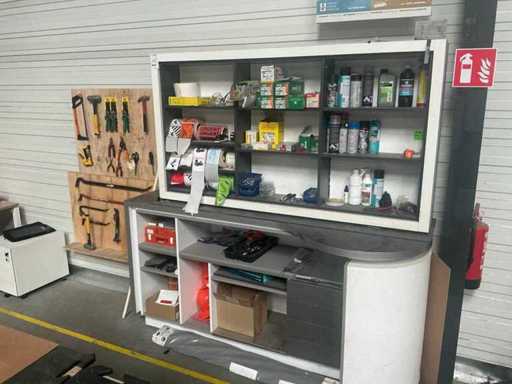 Werkplaatskast & gereedschap