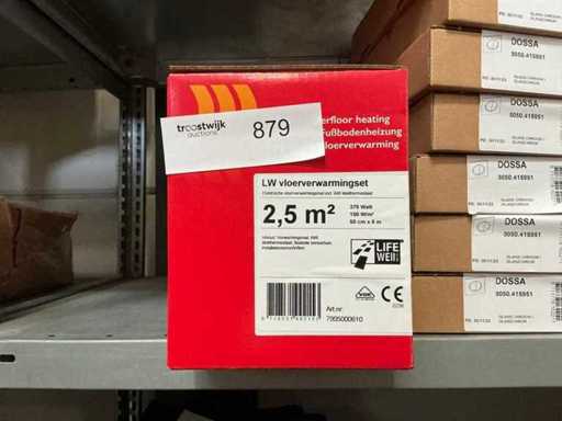 LW Vloerverwarmingset 2,5m2