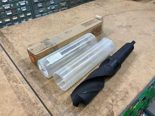 DIN 345 Type N HSS Twist Drill with Morse Taper 79.00 mm (2x)