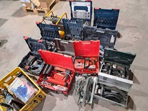 Lot van diverse handgereedschappen