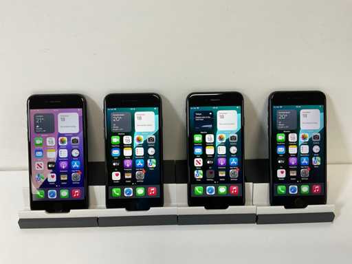 Apple iPhone SE 3a generazione - 64 GB - Mezzanotte (4x)