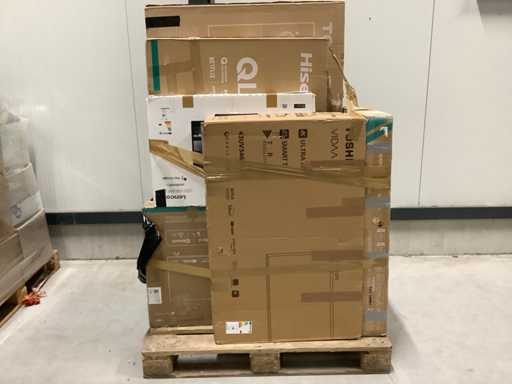 Pallet Televisions Merci di restituzione - articoli