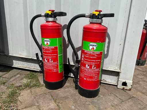 Fire Eater Foam 6 liters Fire Extinguisher (2x)