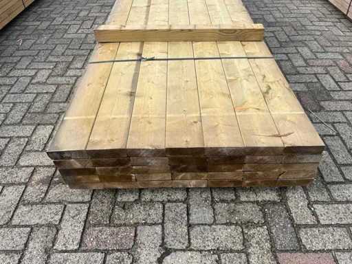 Belka drewna 4000x145mm, 49 elementów 196m1, nowe, nieużywane