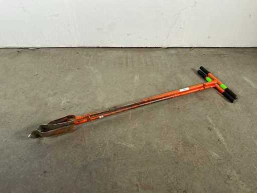 Grondboorset handbediend Ø70mm, Ø100mm