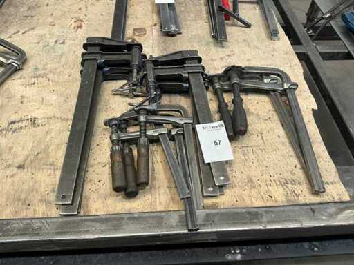 Różne klamry do kleju (11x)