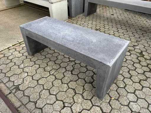 Zitbank beton - Antraciet - 120 cm