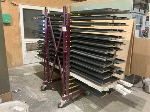 JOWI B590 Regaalwagen/Droogrek