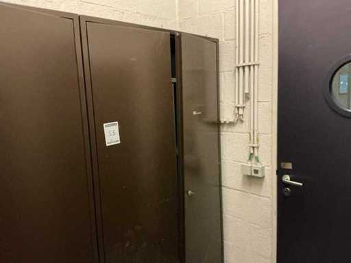 2-deurs metalen archiefkast (4x)