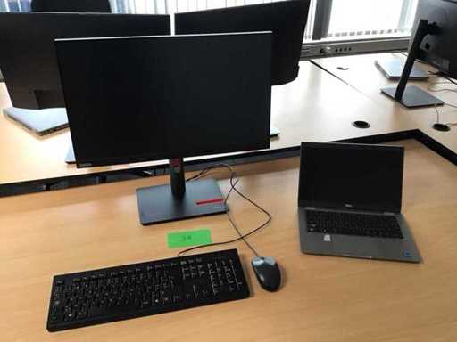 Dell latitude i7 incl monitors and accessories 