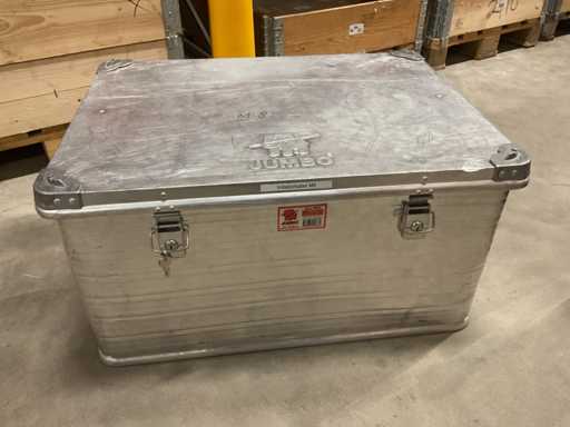 Cassetta degli attrezzi in alluminio JUMBO ALU157