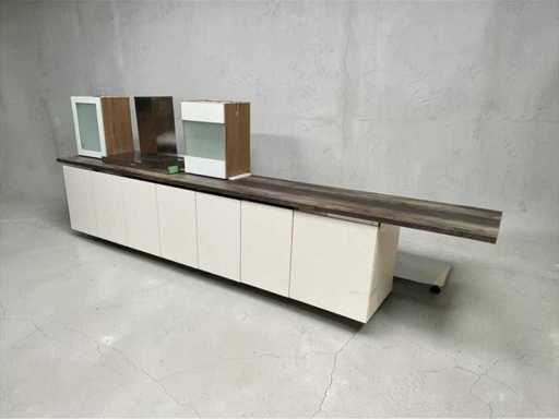 Küchenlayout mit Dunshaube