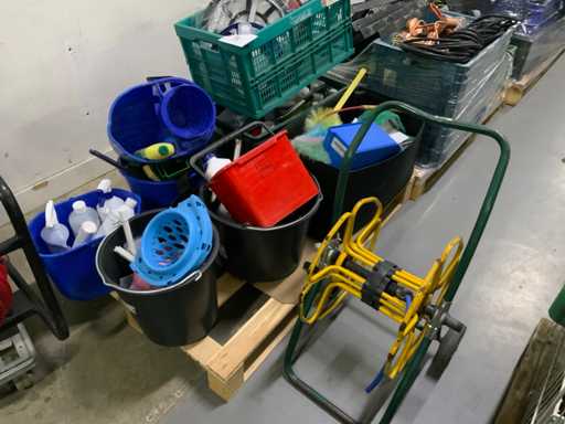 Schoonmaak benodigdheden