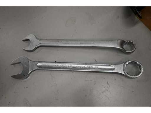 Gedore / Stahwille 36-46 Ring spanner set