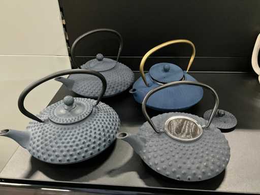 Żeliwne czajniki Bredemeijer (4x)