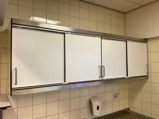 Armoire murale en acier inoxydable à âme solide