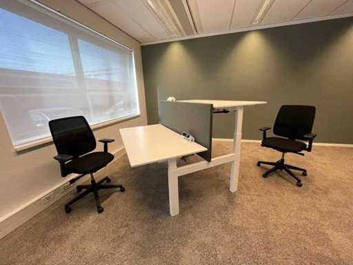 Vepa/ Haworth - elektrisch zit-sta complete werkplek 160x80
