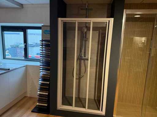 Shower enclosure with sliding door 100 x 185 cm 
