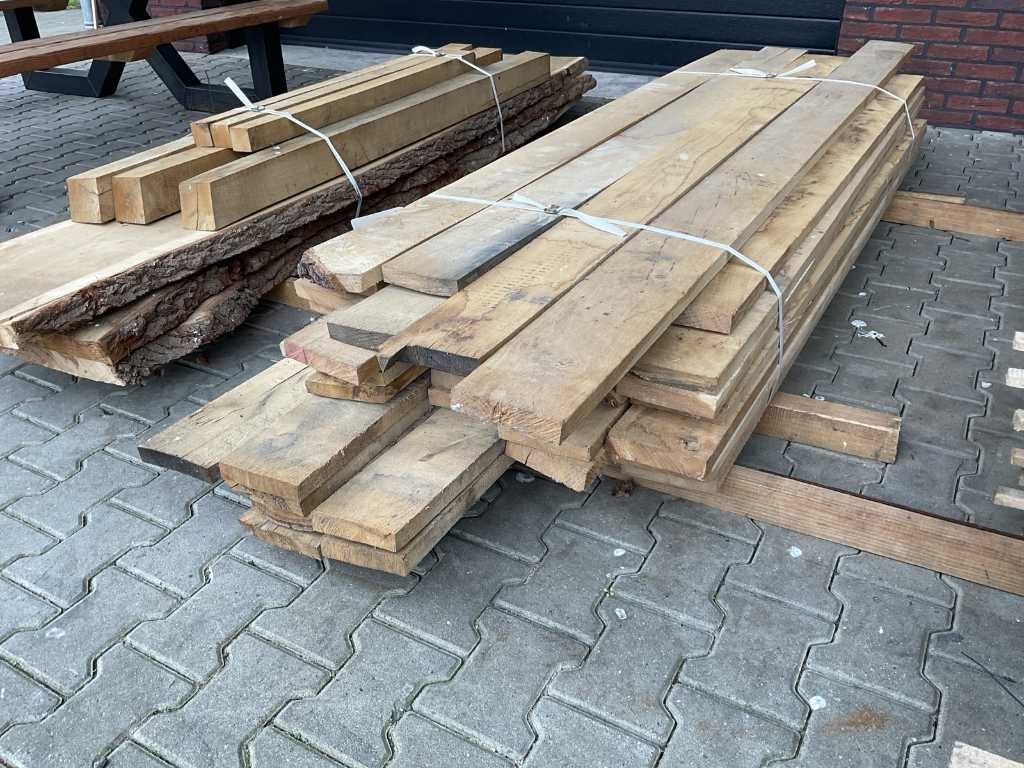 European Oak planks, dried (34x)