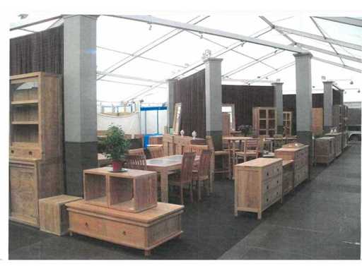 Decoropstelling / Tentoonstellingsstand