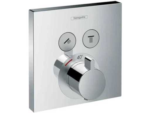 Hansgrohe Showerselect Termostato fittizio 2 funzioni cromato