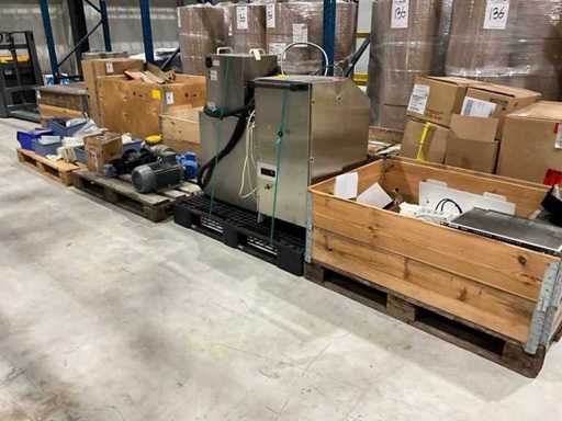 Verschiedene Maschinenteile