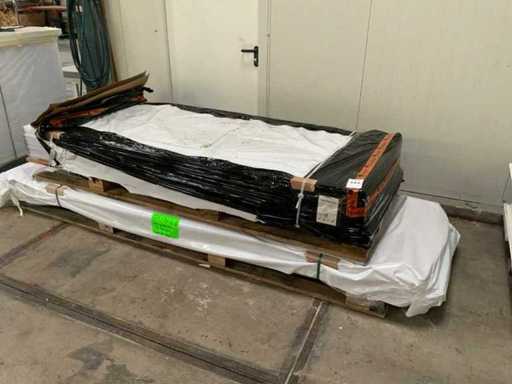 Pakket polycarbonaat kanaalplaten (2x)