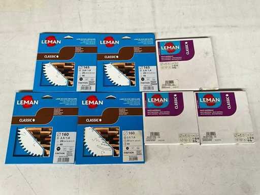 Leman Diverse Cirkelzaagbladen (7x)
