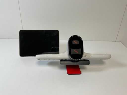 Polycom INC (P026-StudioE70), Videokonferenzkamera mit Poly TC8-P020 Touchscreen-Display-Controller (2x)