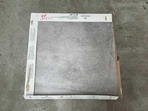 Lot de carreaux de sol 80x80 cm 7,04 m2