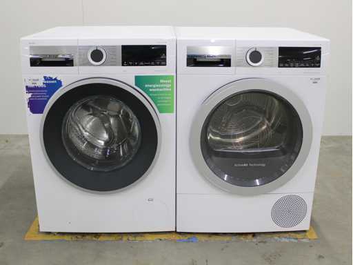 Bosch Series|6 i-Dos EcoSilence Drive Washing Machine & Bosch Series|6 SelfCleaning Condenser Dryer