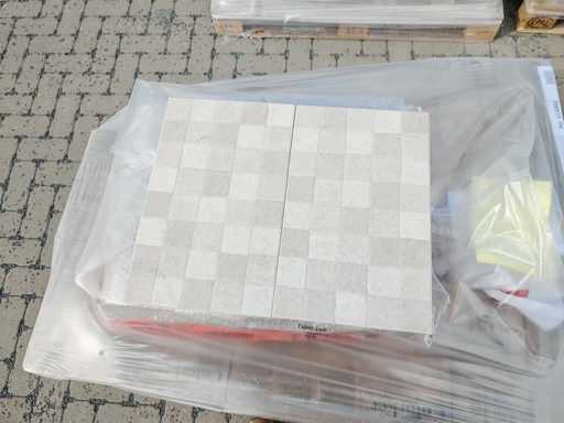 Colorker Lithos Neo Cream Decor Mat Rivestimento 25x40 cm 72 m²