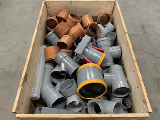 Batch mainly PVC fittings