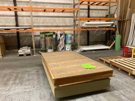 Batch of various building materials
