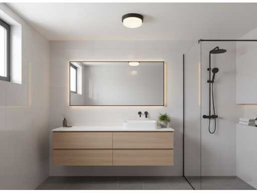 12W 4000K Opbouw LED Panelen waterdicht (10x)