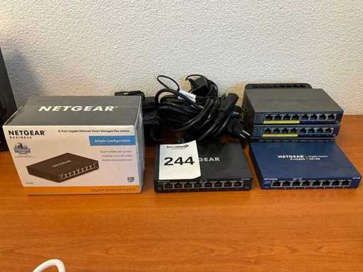 Przełącznik Netgear GS308E/GS108/GS108PE (6x)