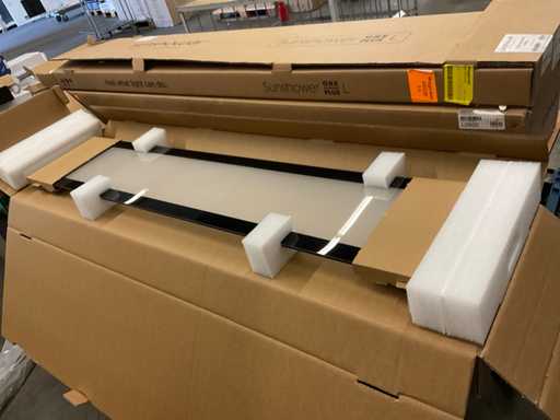 Combi black Sunshower glass panel