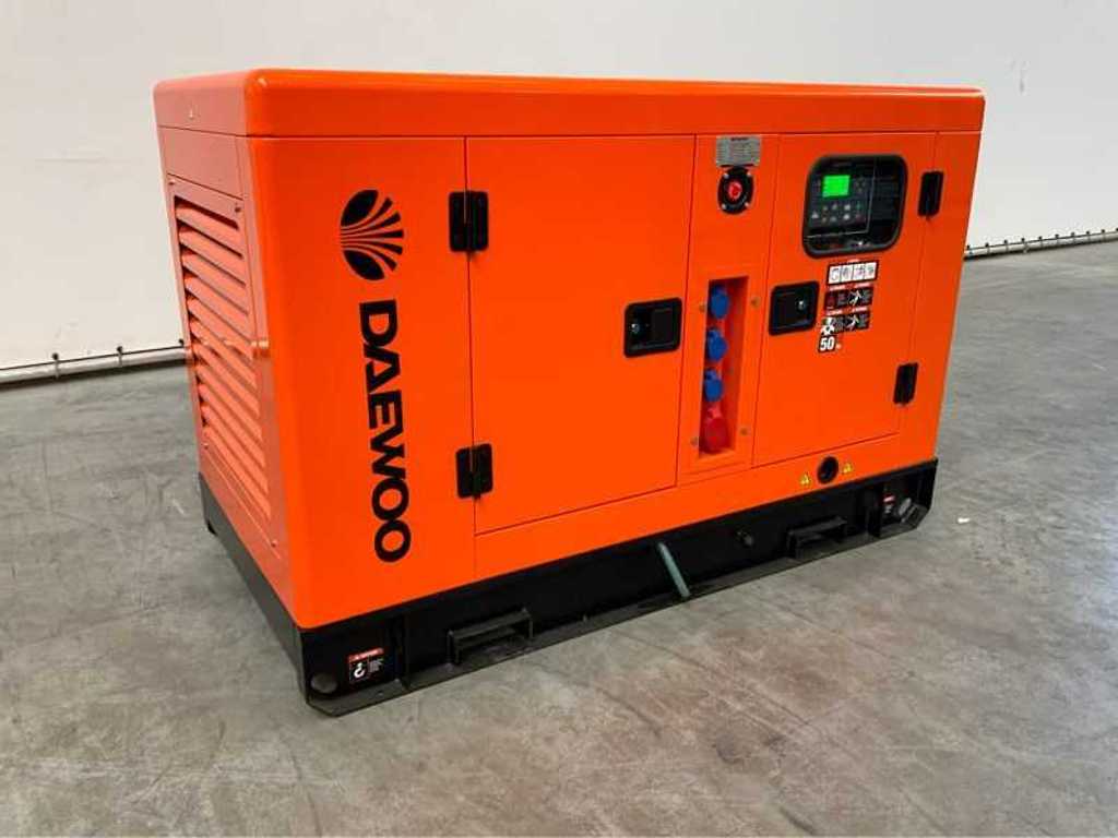 2022 Daewoo dagfs-15 15Kva emergency power generator