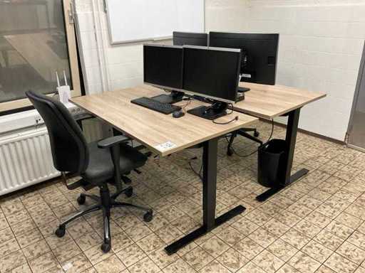 Lieu de travail au bureau (2x)