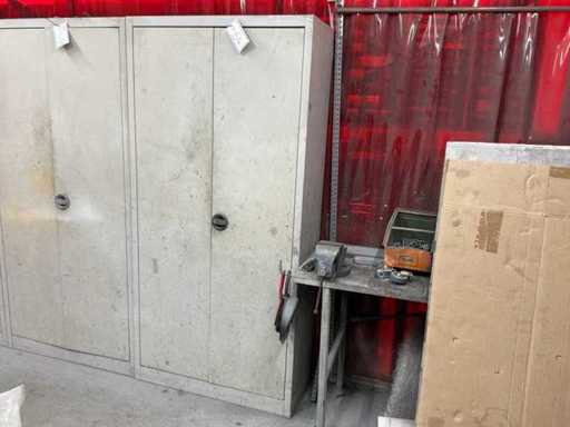 Werkkast met inhoud - KEMMPI - Lasmachine & Apparatuur