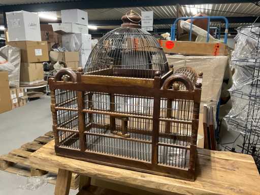 Holz-Vogel-Käfig