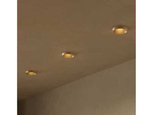 40 x Lotus design inbouwspots goud