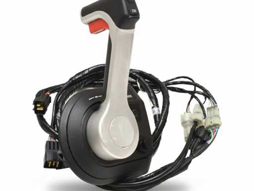 Commande moteur Yamaha montée latéralement d’occasion - 6x7-48206-33-00