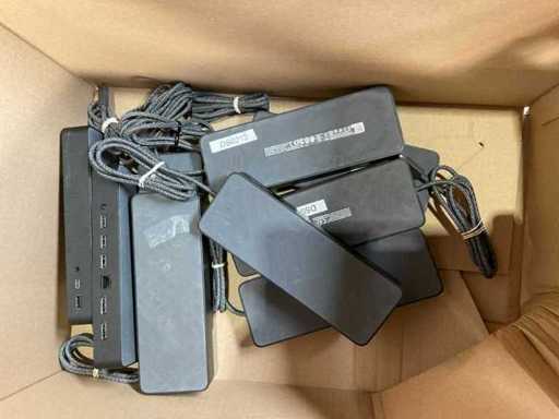 HP HSA-b005ds USB-c Docking Station (9x)