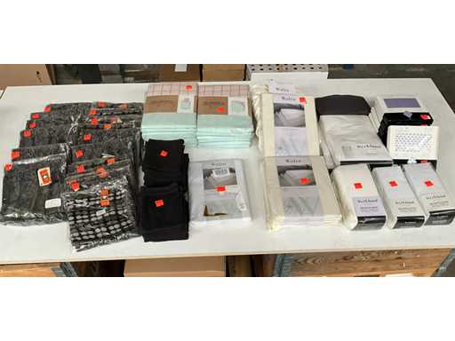 Mischen Sie viele Textilien