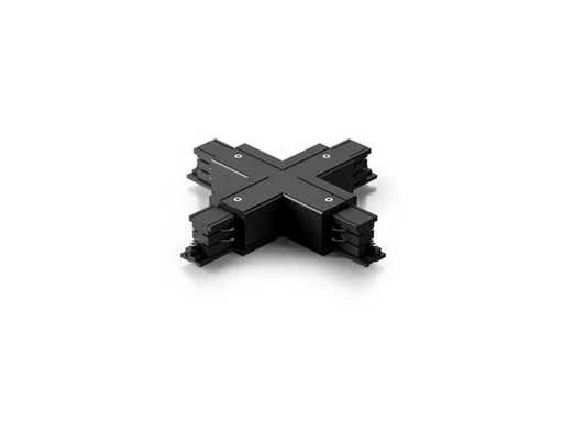 24 x Intec 3-fase Spanningsrail X-stuk zwart